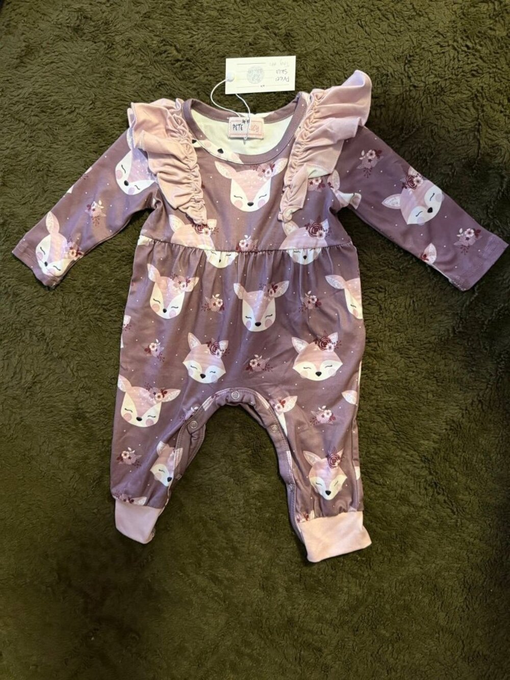 Hazel Girl Infant Romper
